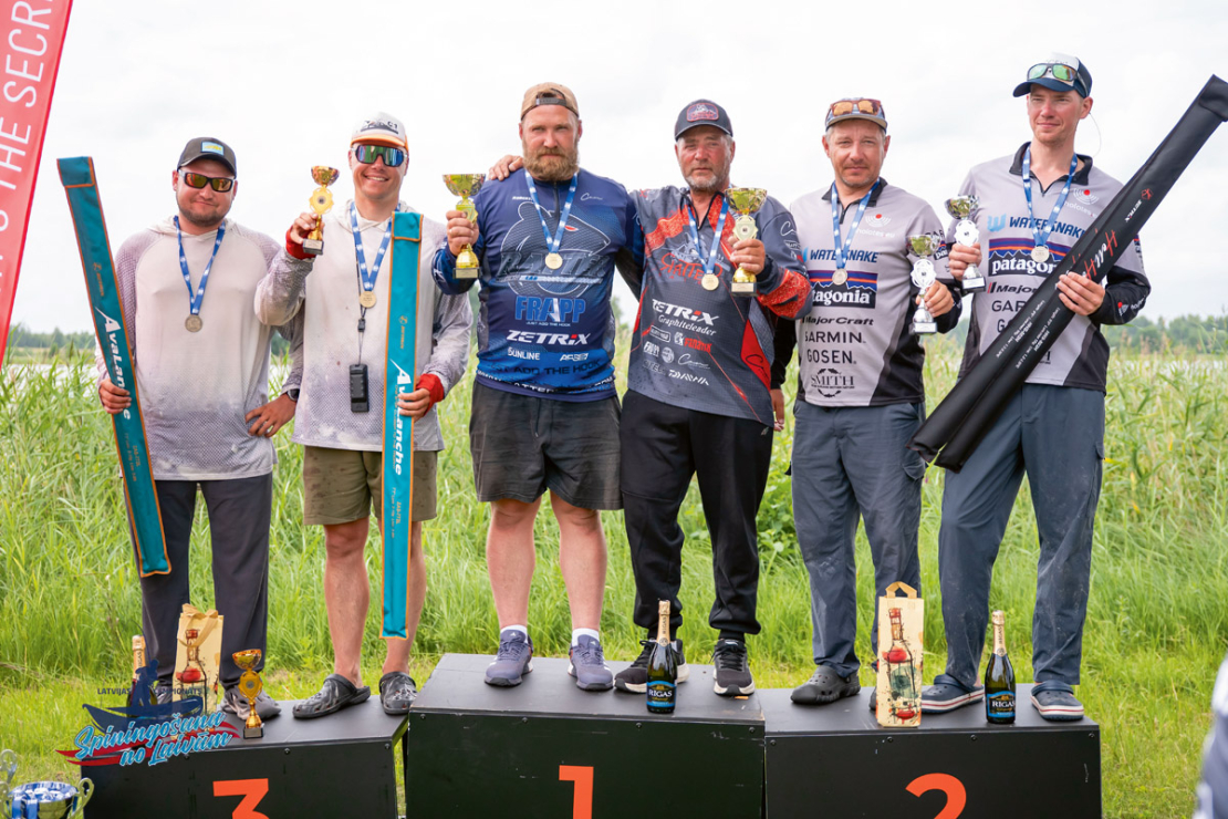LMSF 2026. gada Latvijas čempionāta spiningošanā no laivām 2. posms Rāznas ezerā.