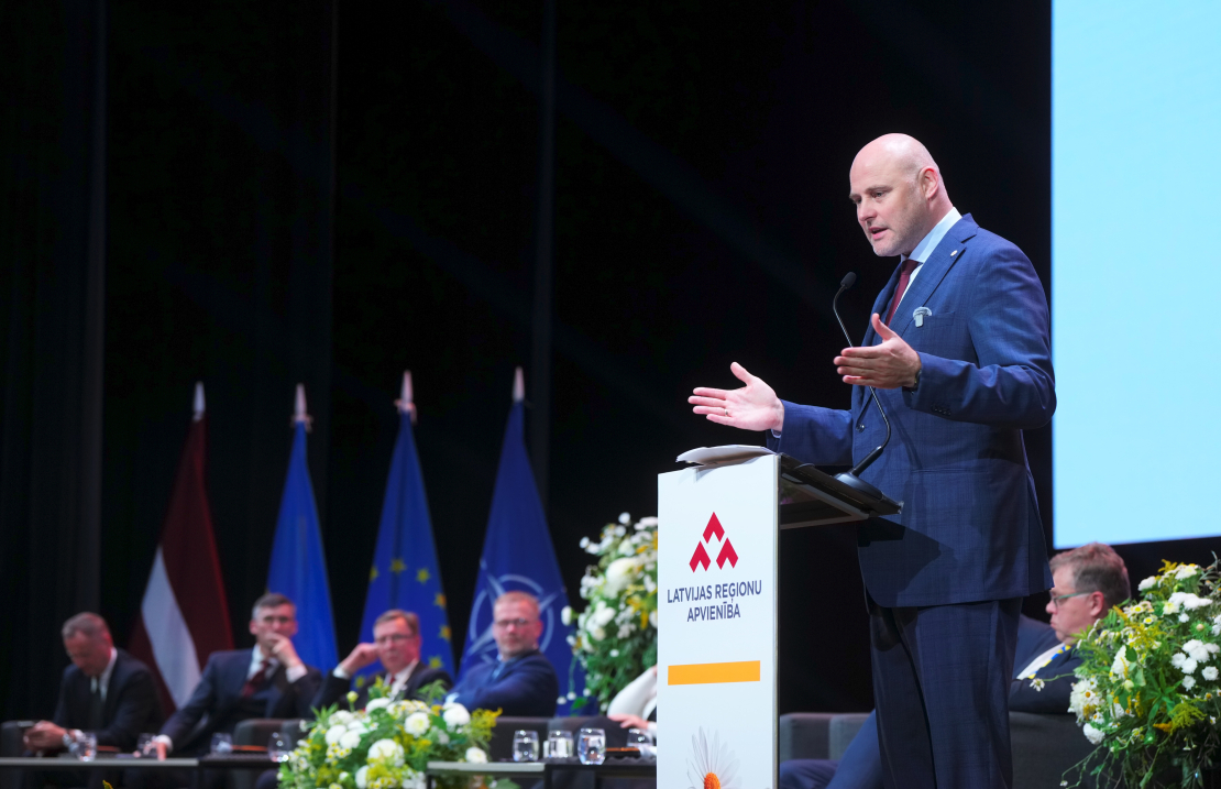 Latvijas Reģionu Apvienības kongress.
