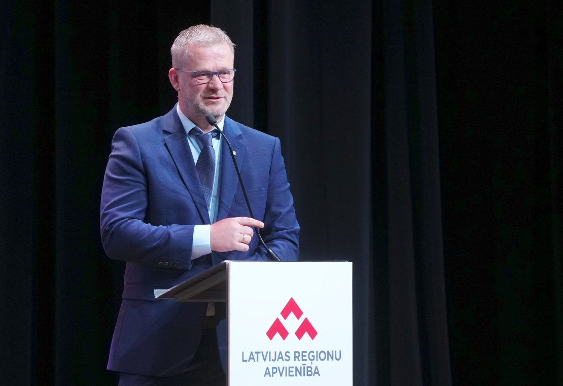 Latvijas Reģionu Apvienības kongress.