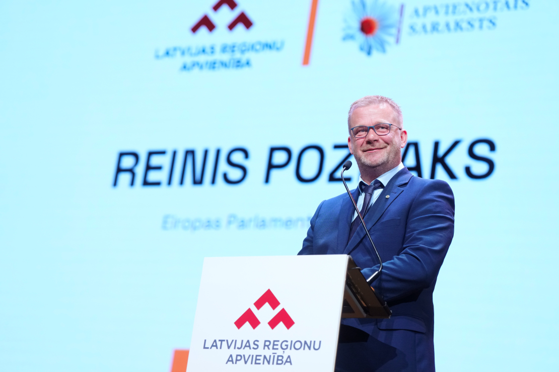 Latvijas Reģionu Apvienības kongress.