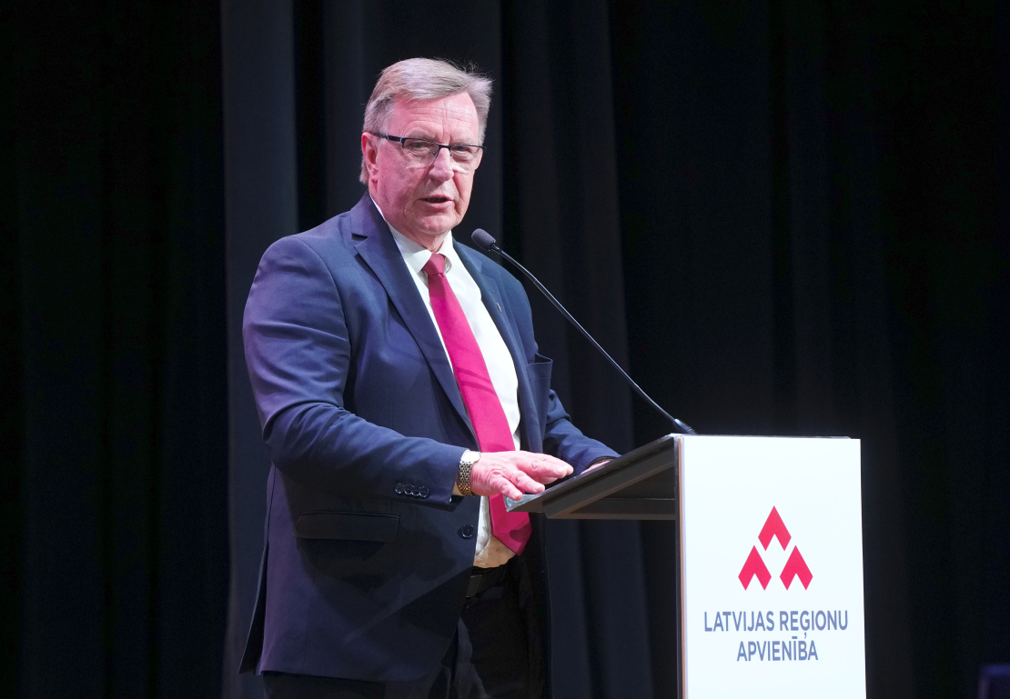 Latvijas Reģionu Apvienības kongress.