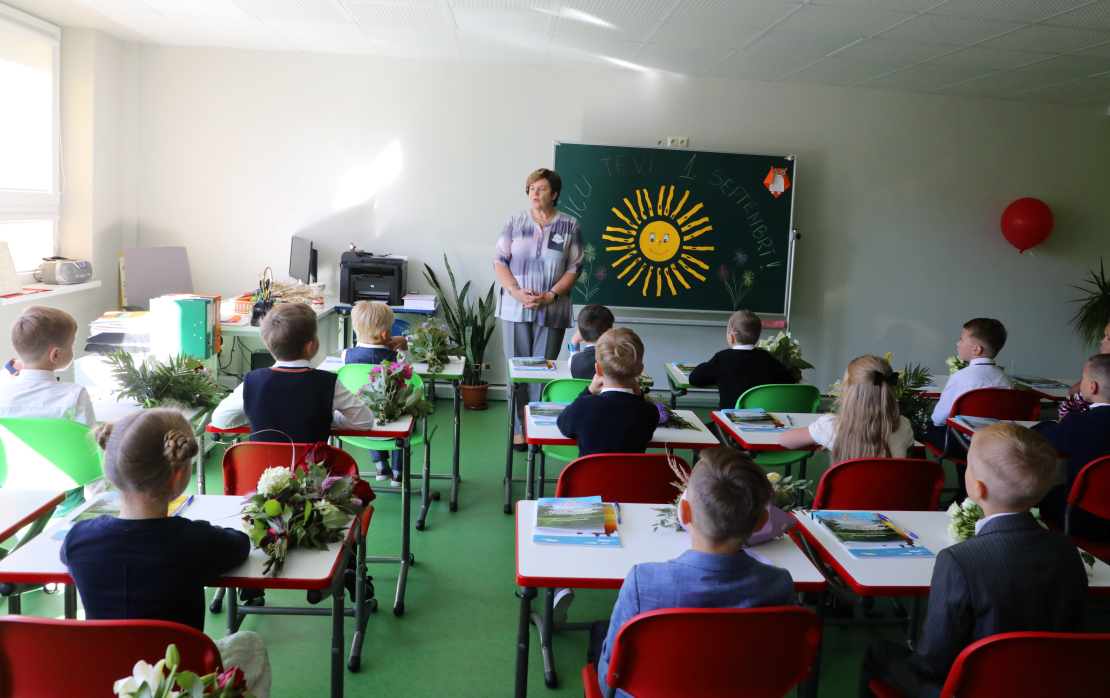Skola, klase, skolēni. Ilustratīvs attēls.