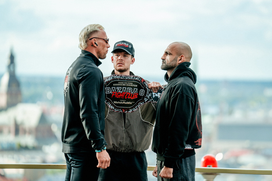 Kristaps Zīle un Zaurs Džavadovs.