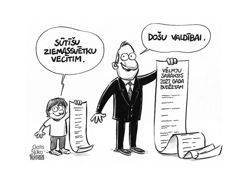 Zīmē Gatis Šļūka. Vēlmju saraksti