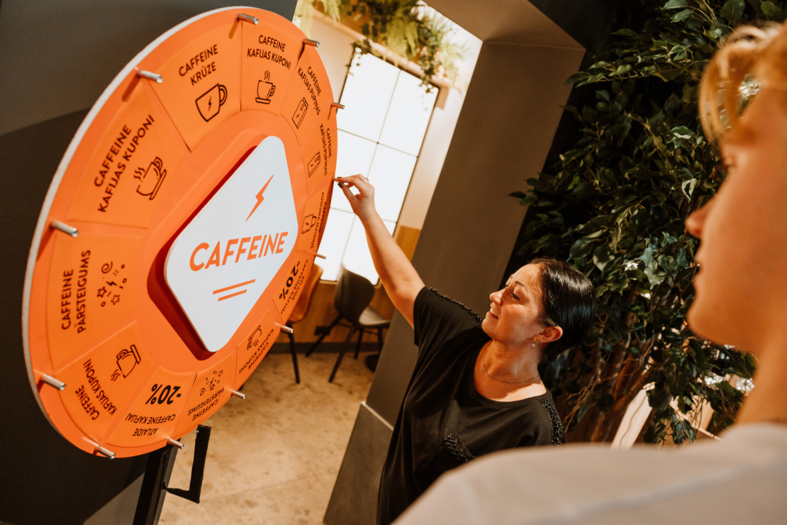 Valmierā, Rīgas ielā 9, durvis vērusi pirmā "Caffeine" kafejnīca pilsētā.