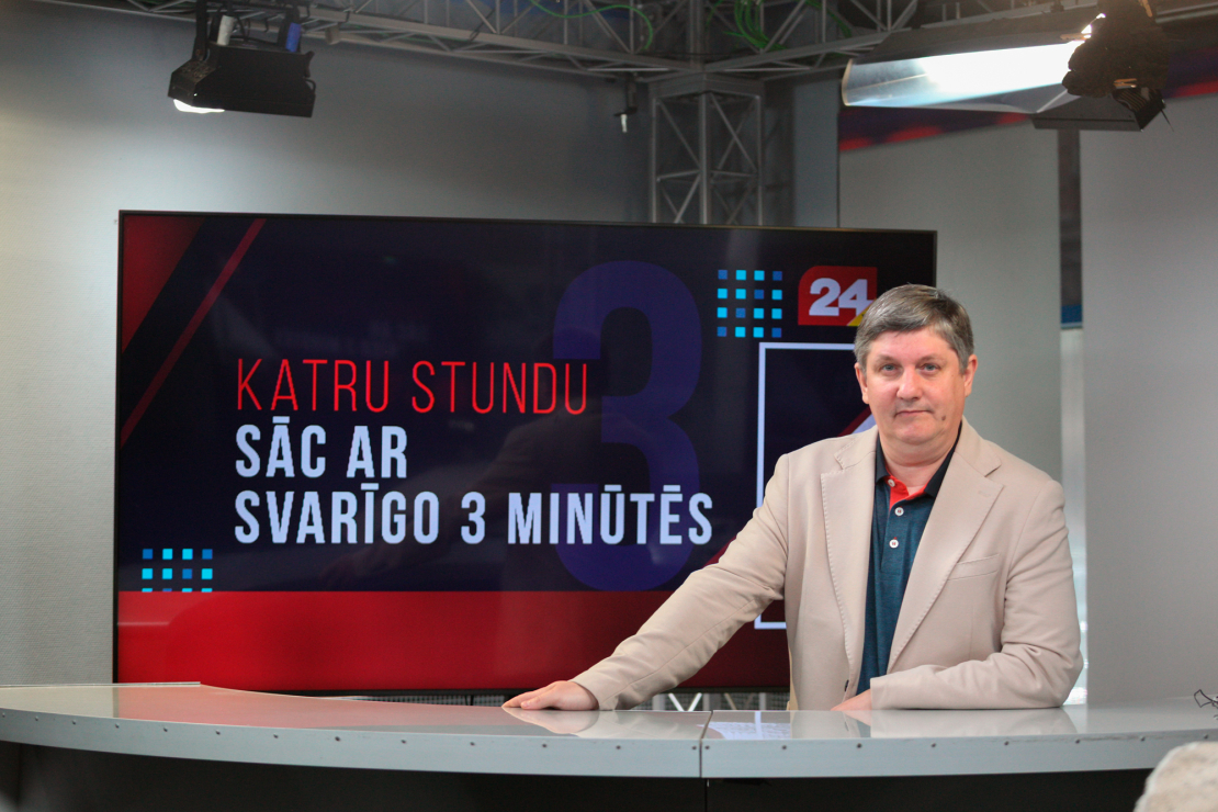Žurnālists Guntis Meisters.