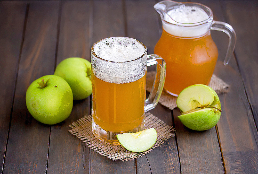 Ābolu kvass.