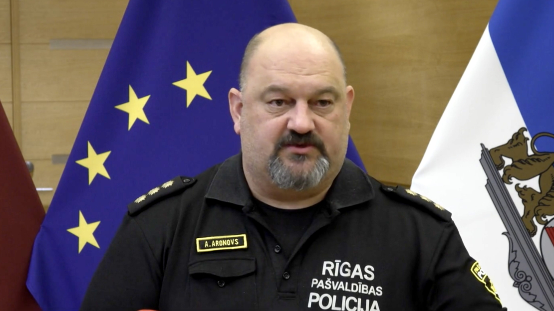 Rīgas Pašvaldības policijas priekšnieka vietnieks Andrejs Aronovs.