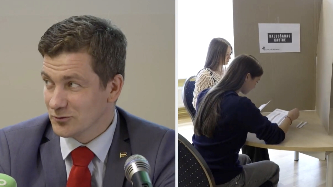 Centrālās vēlēšanu komisijas priekšsēdētājs Māris Zviedris.