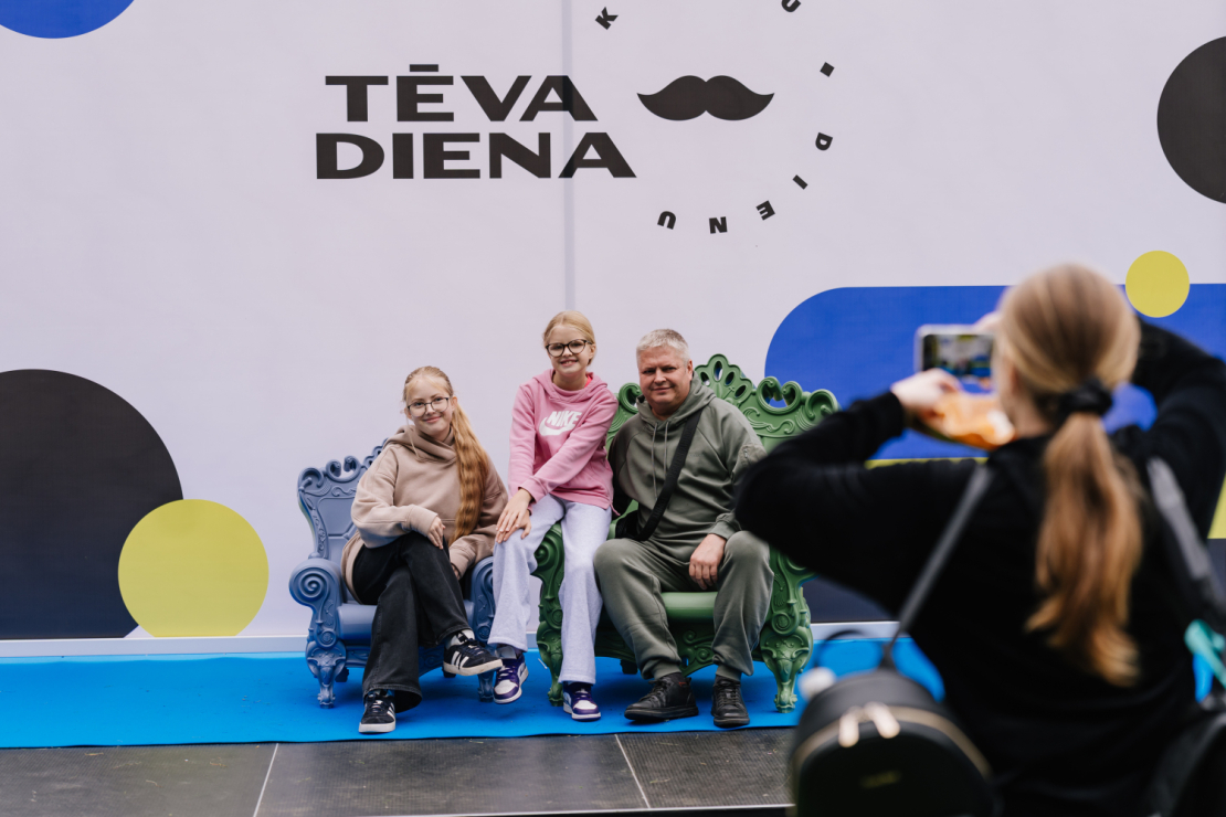 Tēva dienas festivāls Rīgā.