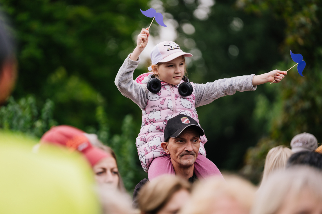 Tēva dienas gājiens un festivāls Rīgā.
