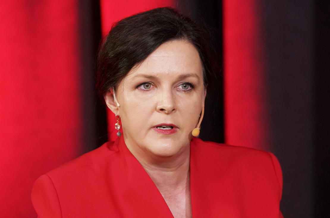 Partiju apvienības "Suverēnā vara/Apvienība Jaunlatvieši" premjera amata kandidāte Jūlija Stepaņenko piedalās LETA raidieraksta "Kas tas vispār bija?" rubrikas "Politiķi, kas tas vispār bija?!" epizodē.
