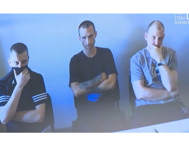 Apsūdzētie Oļegs Sverdlovs, Arnis Jansons, Jurijs Luks atrodas apcietinājumā, tāpēc tiesas procesā piedalās videokonferences režīmā.