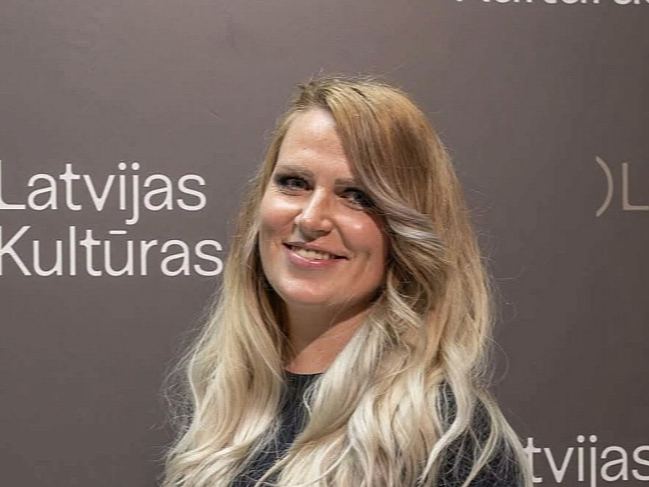 Saldus novada Nīgrandes pagasta Kalnu kultūras nama pasākumu organizatore Sanita Bušma.