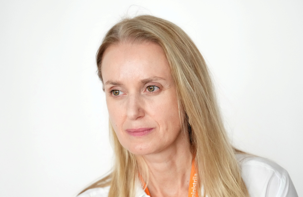 Veselības ministrijas preses sekretāre Barbara Ālīte.
