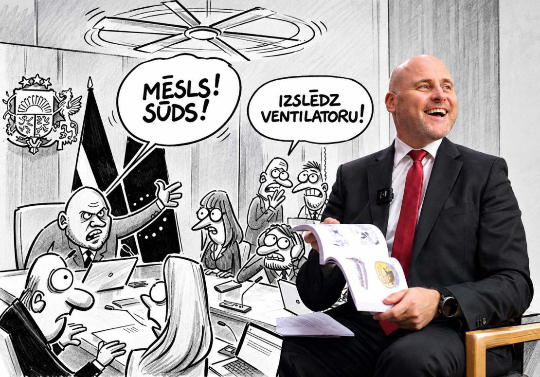 Andris Kulbergs ar Gata Šļūkas jauno grāmatu. 