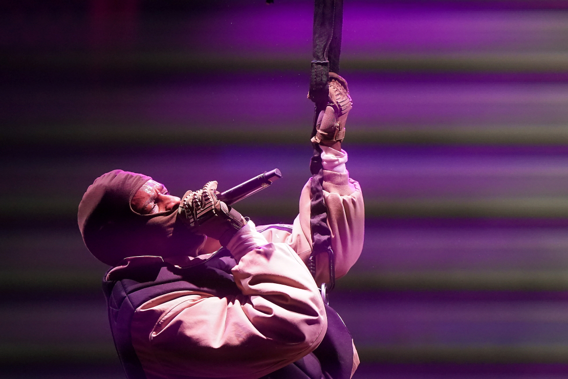 A$AP Rocky uzstājas Xiaomi Arēnā Rīgā.