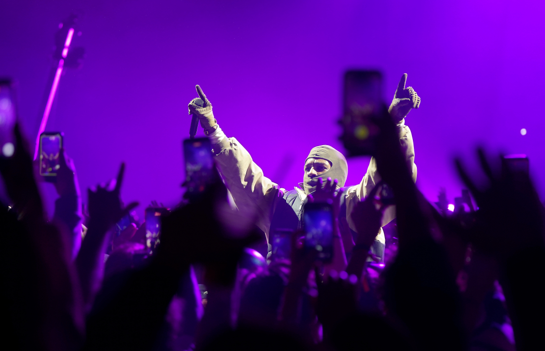 A$AP Rocky uzstājas Xiaomi Arēnā Rīgā.