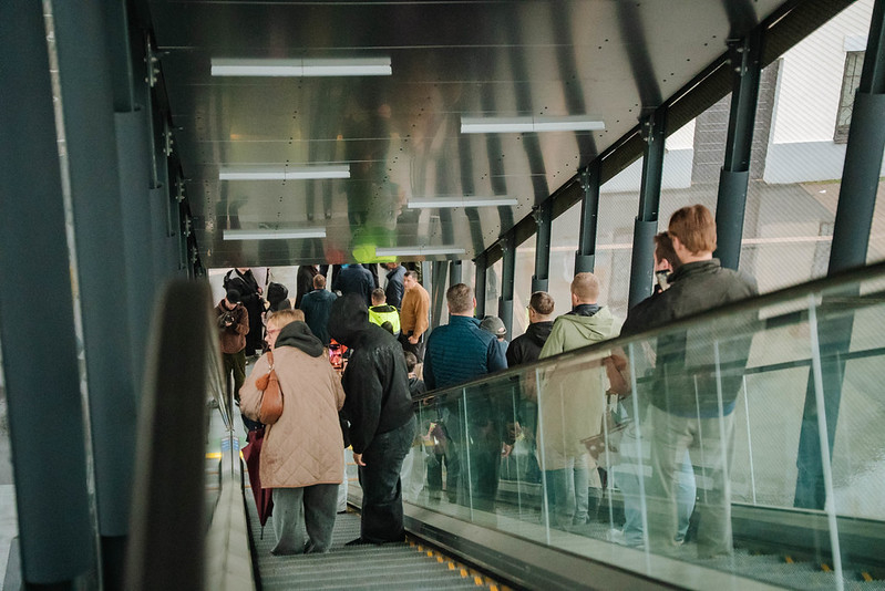 Pārbūvētais Jorģa Zemitāna tilts Rīgā.
