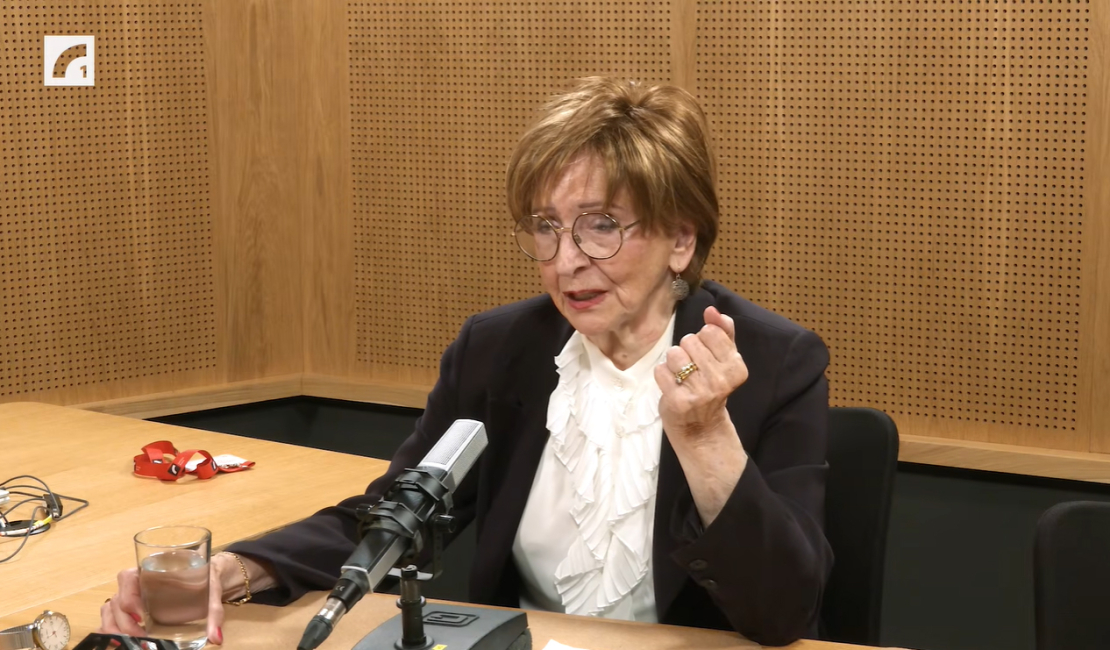 Lolita Vambute LR1 studijā.