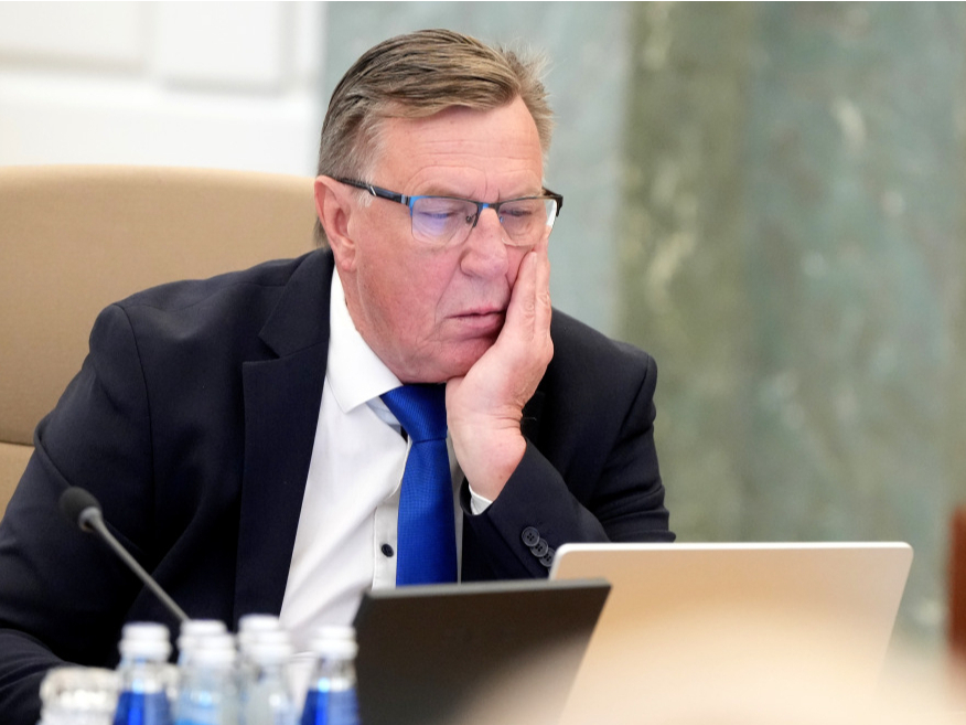 Finanšu ministrs Māris Kučinskis.
