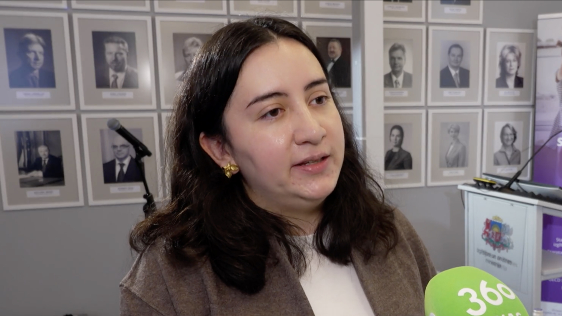 Ekonomiskās sadarbības un attīstības organizācijas datu analītiķe Marija Paula Kaldasa.