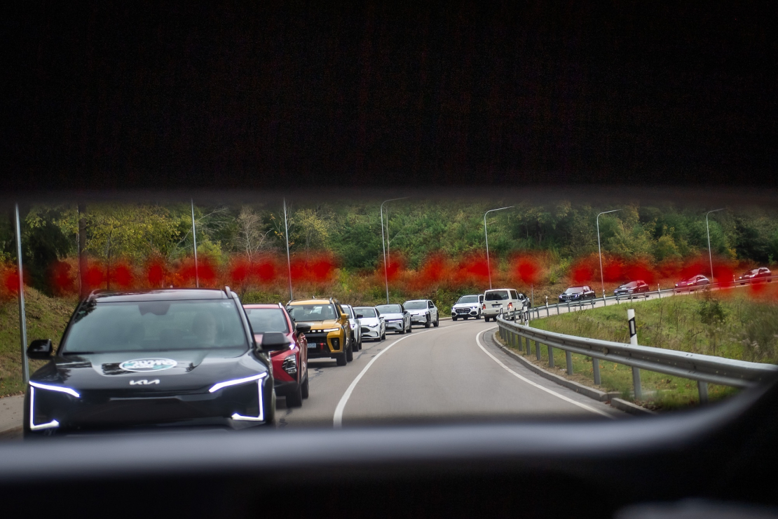 Konkursa "Latvijas e-Auto 2026/27" žūrijas padziļinātie testa braucieni.