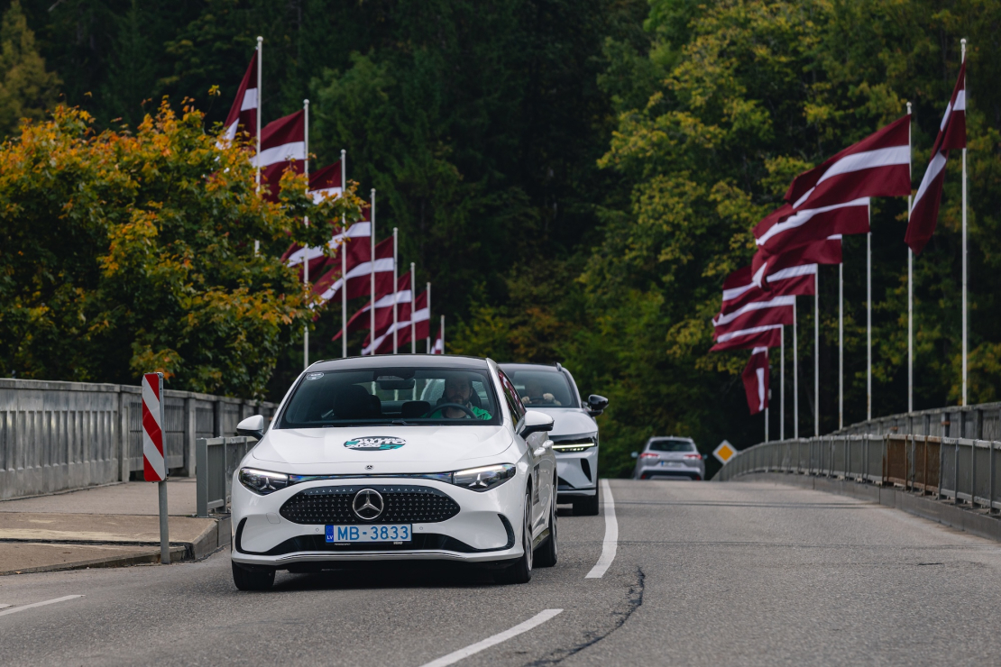 Konkursa "Latvijas e-Auto 2026/27" žūrijas padziļinātie testa braucieni.