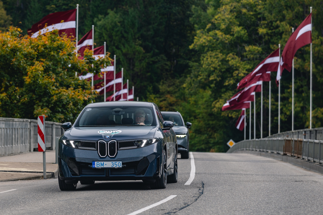 Konkursa "Latvijas e-Auto 2026/27" žūrijas padziļinātie testa braucieni.