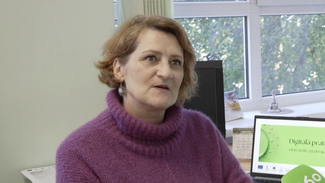 Senioru skolas “RASA” projektu vadītāja Kristīne Vīgante.