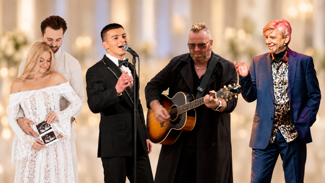 Evija Fogele-Vaļeniece, Dzintars Čīča, Andris Kivičs, Dž. Dž. Džilindžers.
