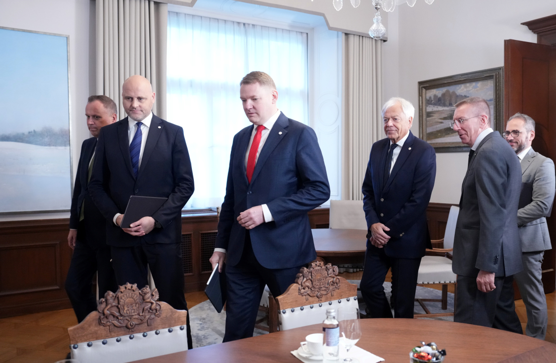Valsts prezidents tiekas ar Apvienotā Saraksta pārstāvjiem.