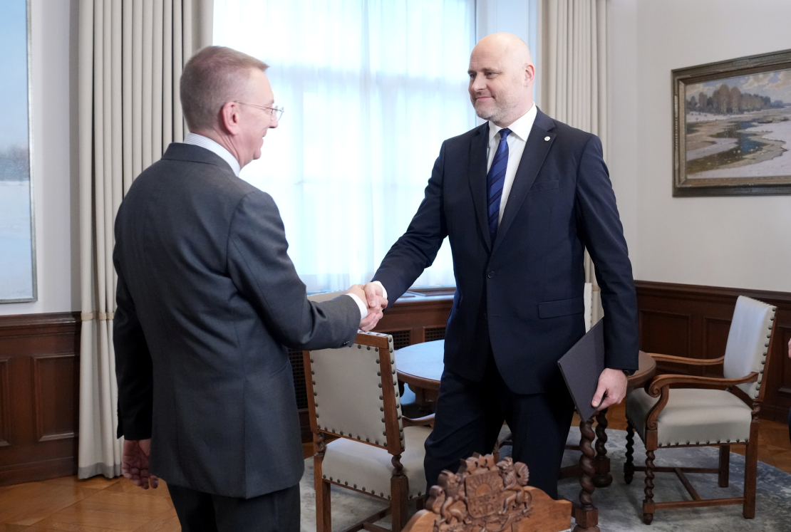 Valsts prezidents tiekas ar Apvienotā Saraksta pārstāvjiem.
