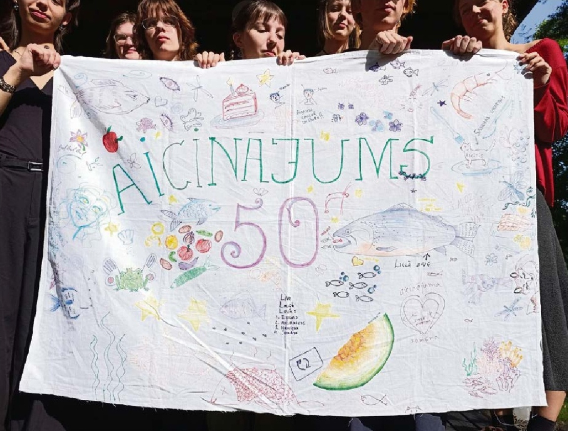 Šogad jauniešu literārais seminārs "Aicinājums" norisinājās jau 50. reizi. 