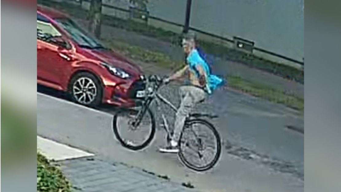 Negadījumā vainīgais velosipēdists.