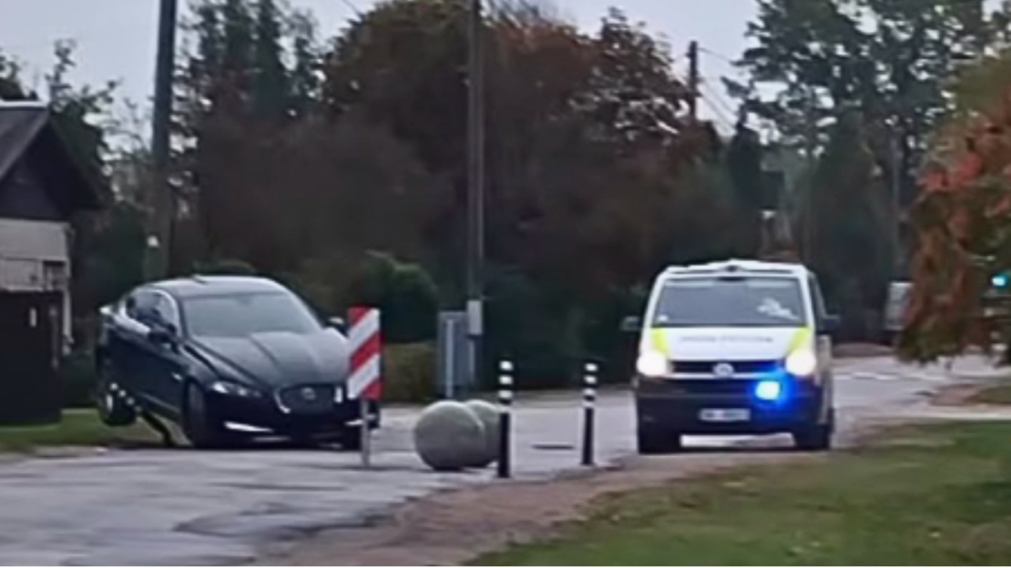 Avārija Jelgavā.