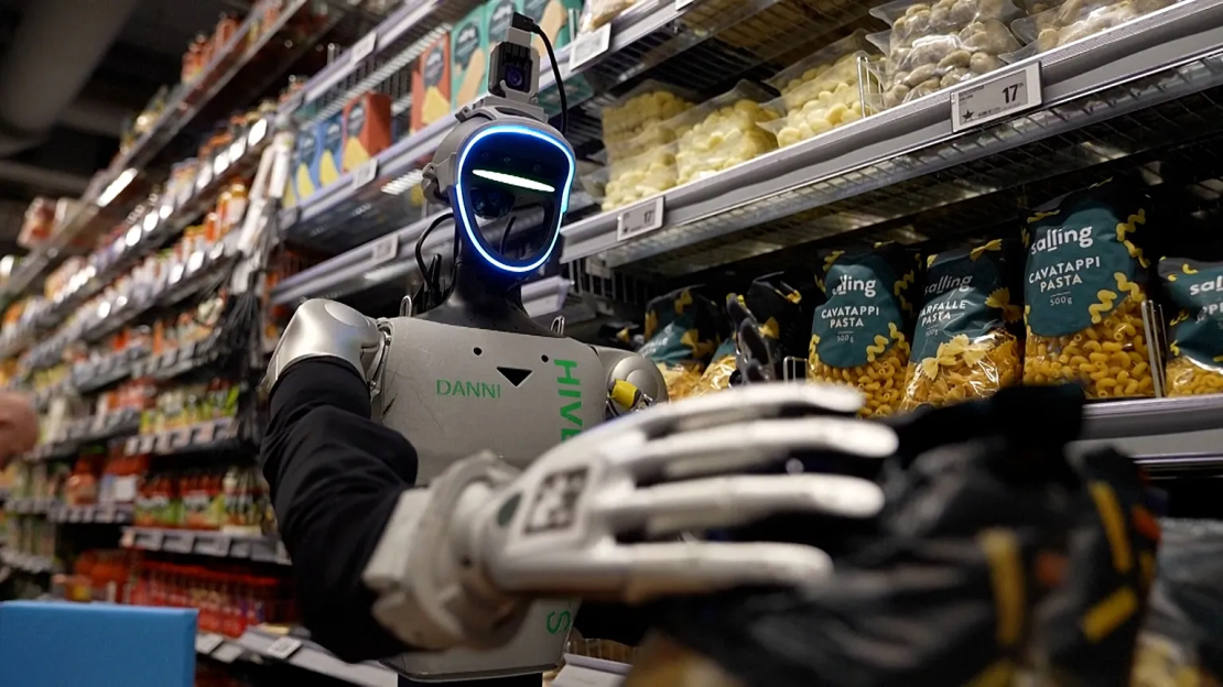 Robots Dānijas lielveikalā.