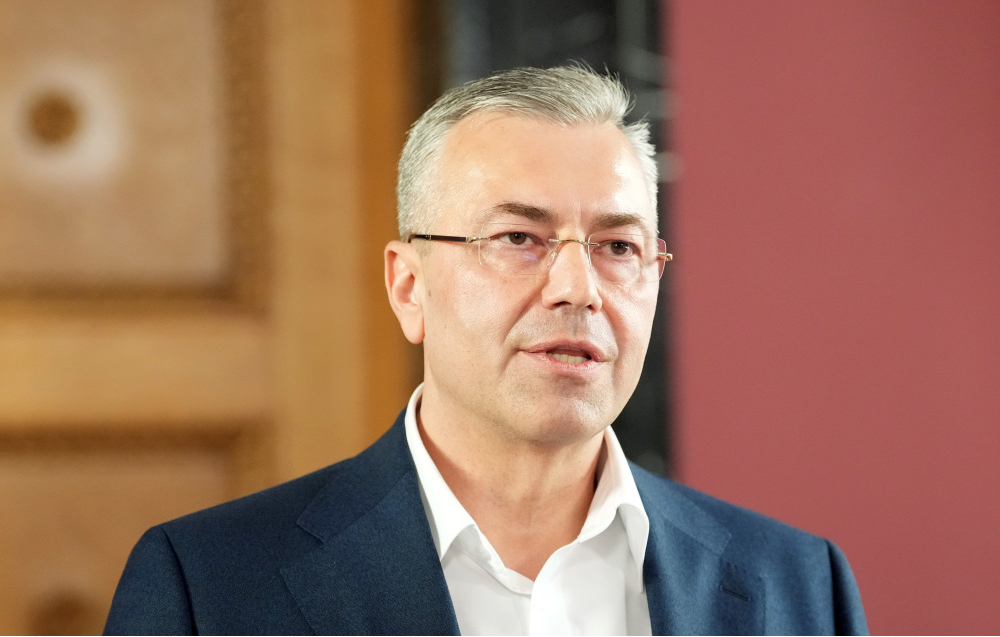 Starptautiskās aizsardzības produkcijas ražotāju asociācijas (SAPRA) valdes priekšsēdētājs Edgars Zandmanis.