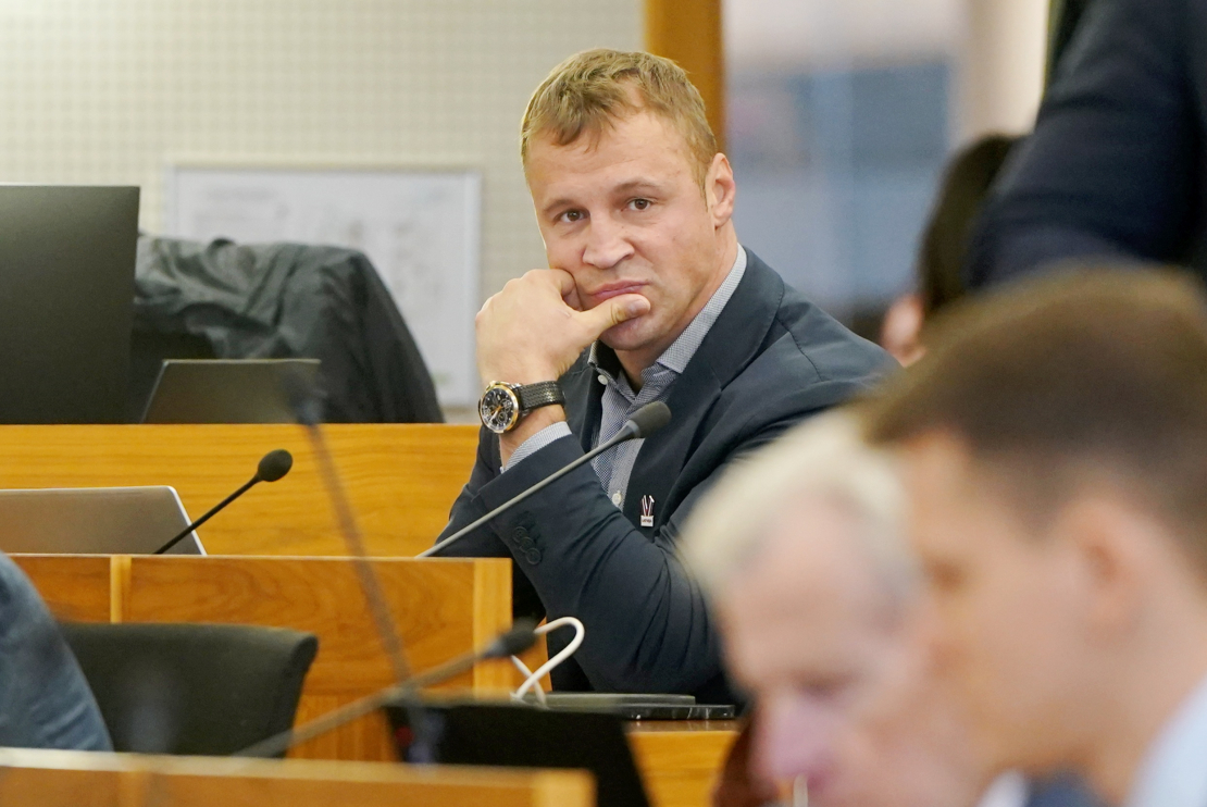 Rīgas domes deputāts Mairis Briedis.