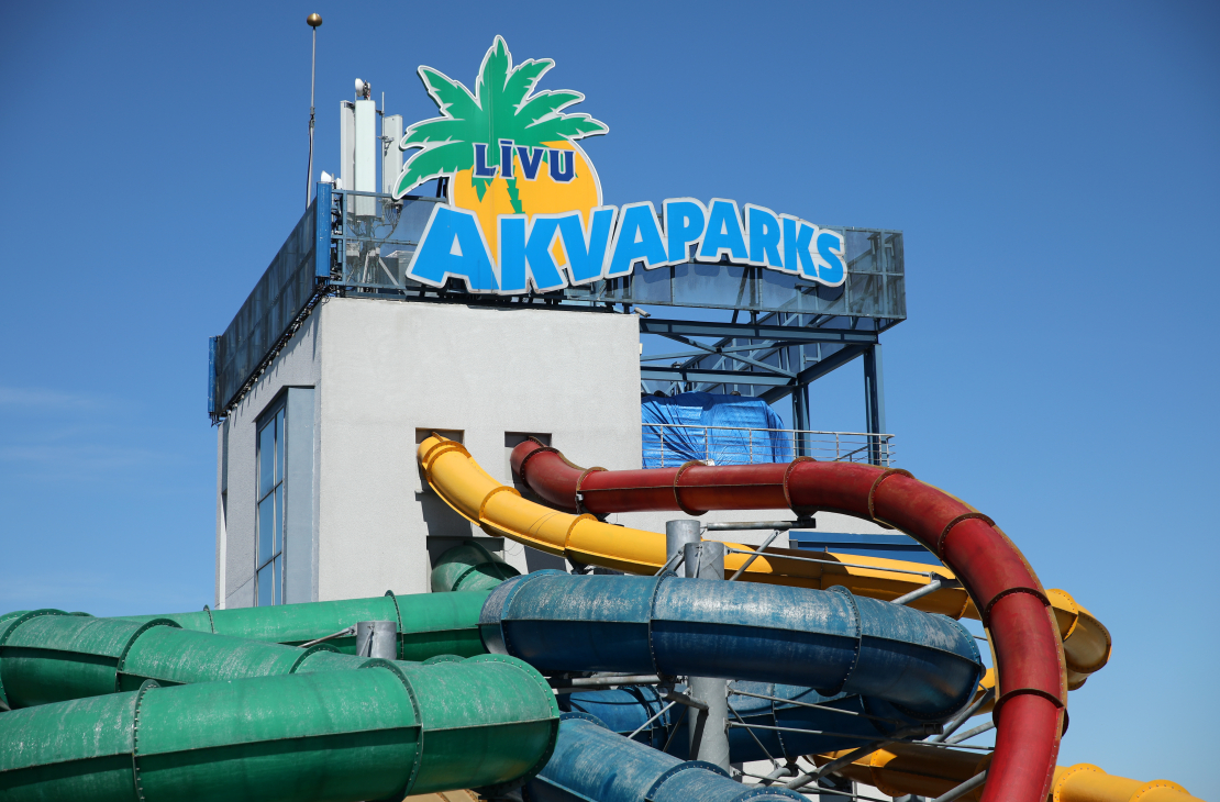 Līvu akvaparks.