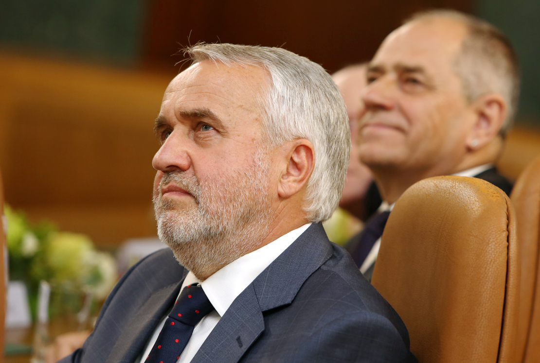 Bijušais Ministru prezidents Andris Šķēle.