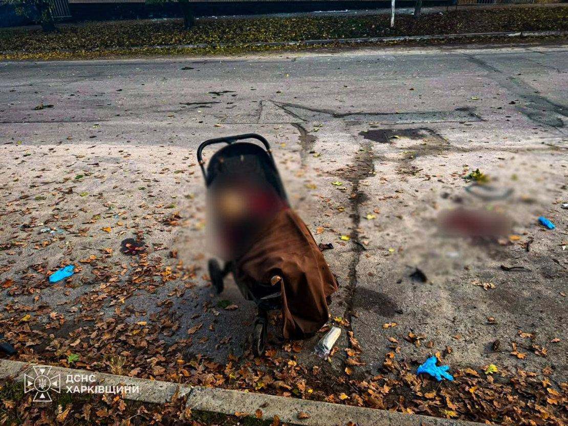 Uzbrukums Nova Vodolahas pilsētciemata centrālajā parkā.