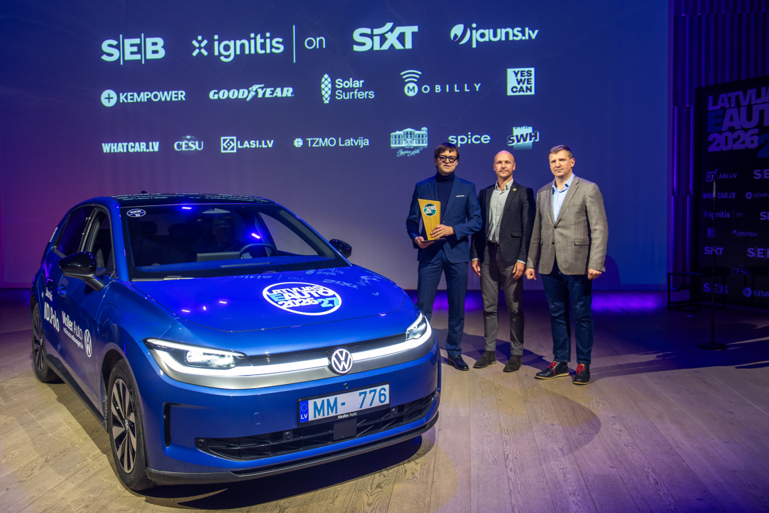 "Latvijas e-Auto 2026/27" apbalvošanas ceremonijā tika paziņoti konkursa uzvarētāji.