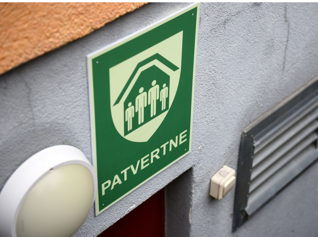 Patvertnes norāde. Ilustratīvs attēls.