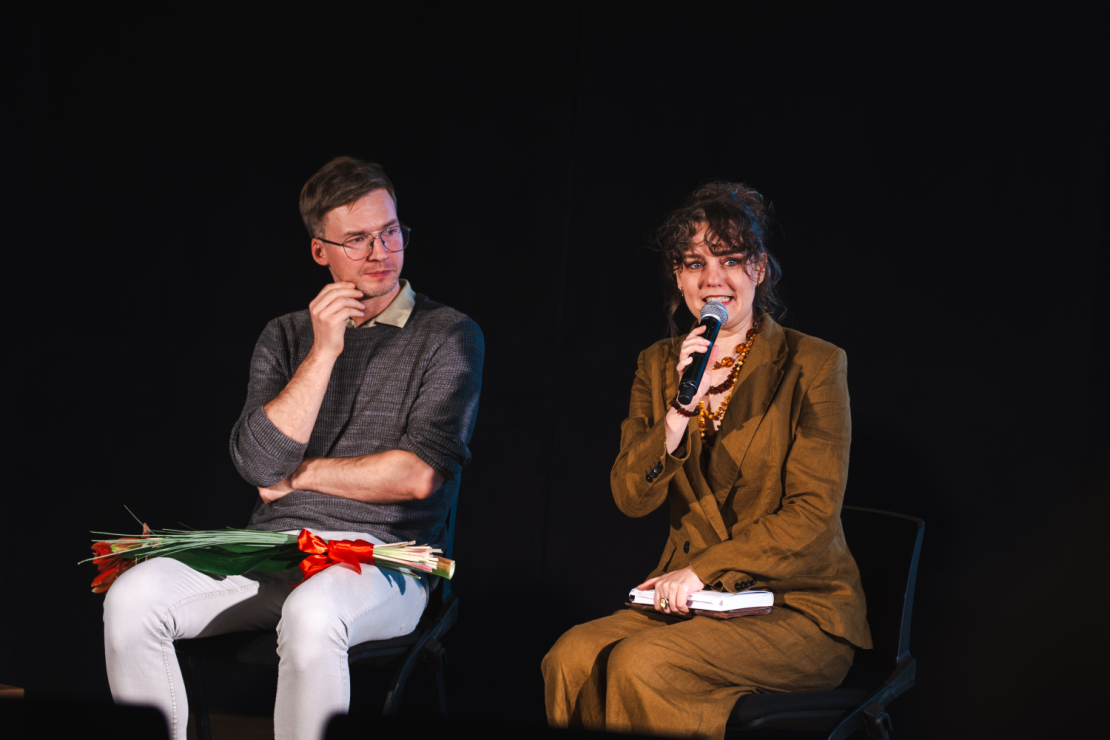 Laikmetīgās latviešu dramaturģijas krājuma "5* dramaturģija" atvēršanas svētki Dailes teātrī.