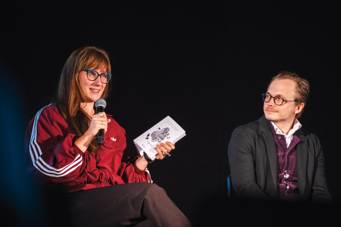 Laikmetīgās latviešu dramaturģijas krājuma "5* dramaturģija" atvēršanas svētki Dailes teātrī.