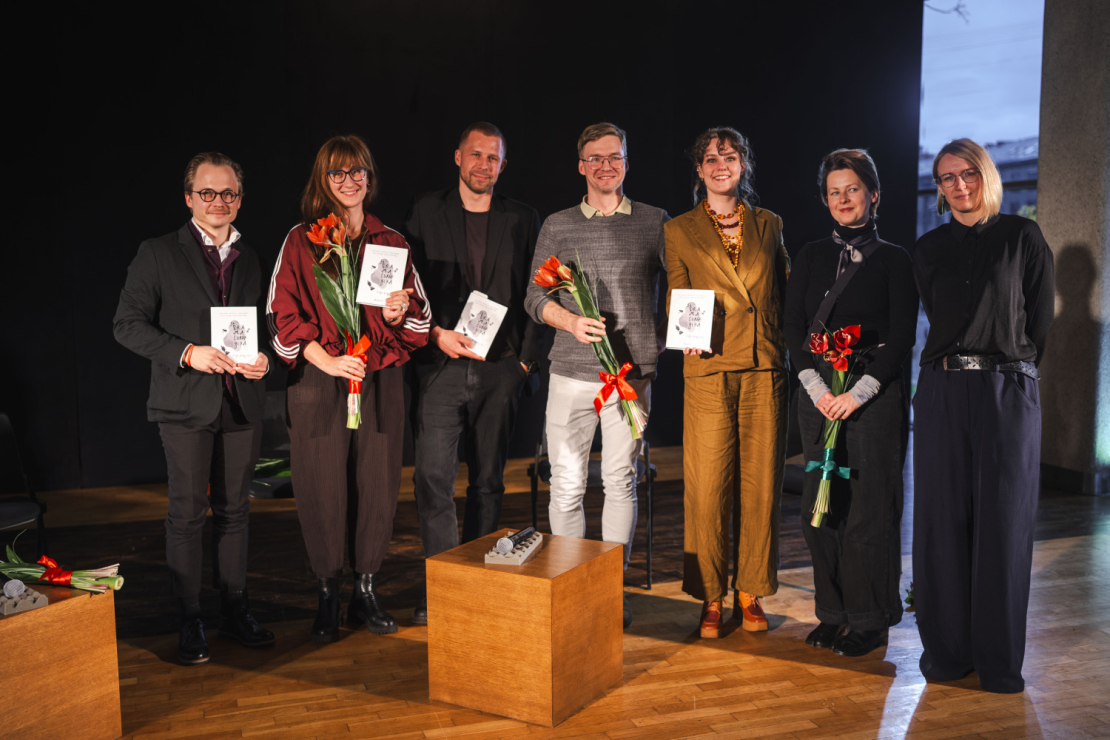 Laikmetīgās latviešu dramaturģijas krājuma "5* dramaturģija" atvēršanas svētki Dailes teātrī.