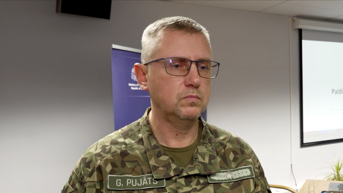 Valsts robežsardzes priekšnieks Guntis Pujāts.