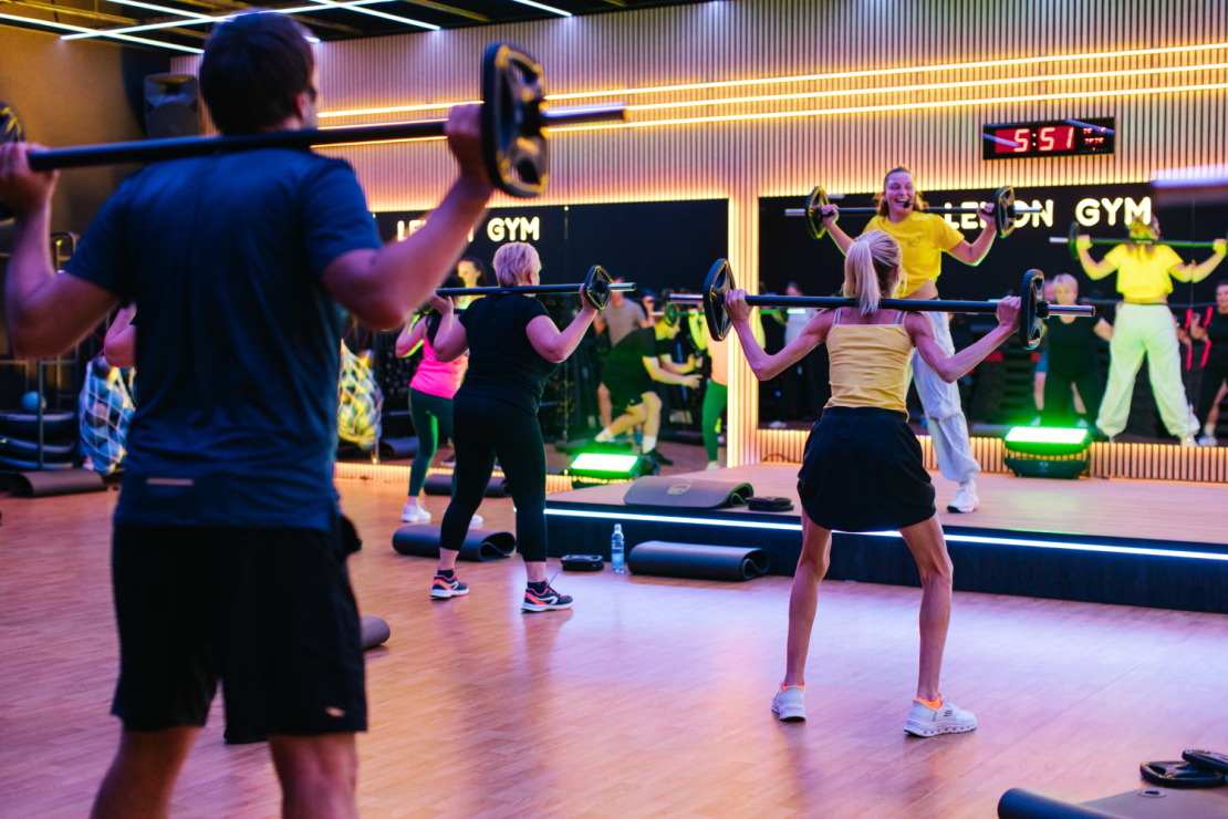 Atjaunotā "Lemon Gym" sporta kluba atklāšanas pasākums "AKROPOLE Rīga" 28. oktobrī.
