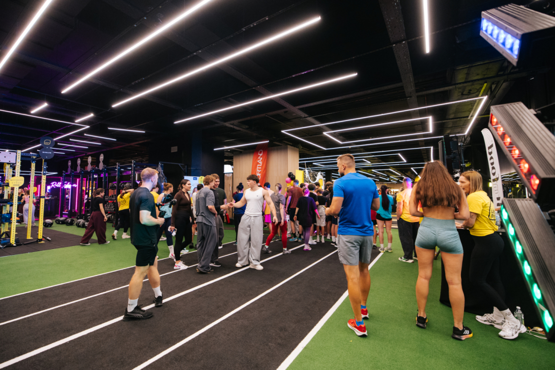 Atjaunotā "Lemon Gym" sporta kluba atklāšanas pasākums "AKROPOLE Rīga" 28. oktobrī.